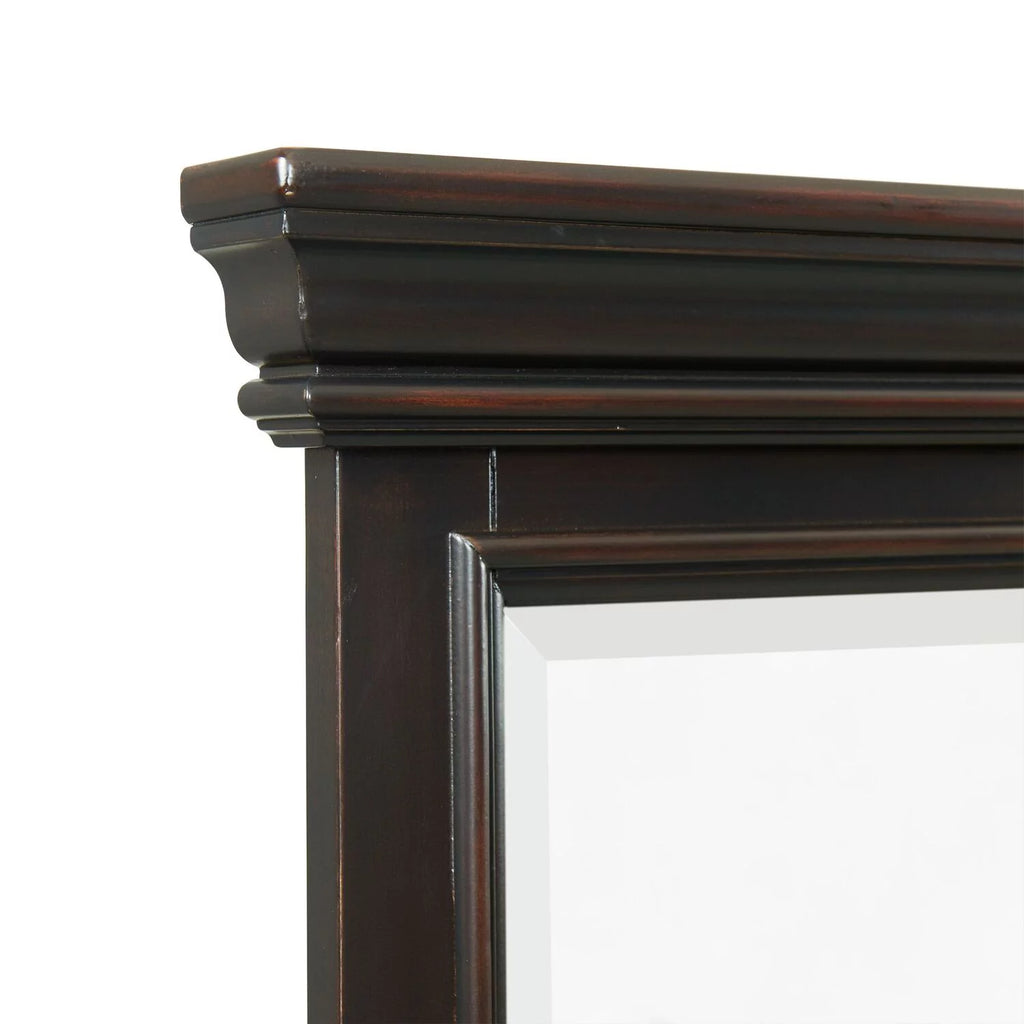 Black 9-Drawer Dresser with Mirror H12536