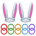 Inflatable Easter Bunny Rabbit Ears Hat Ring Toss Kids Game Toy M70006
