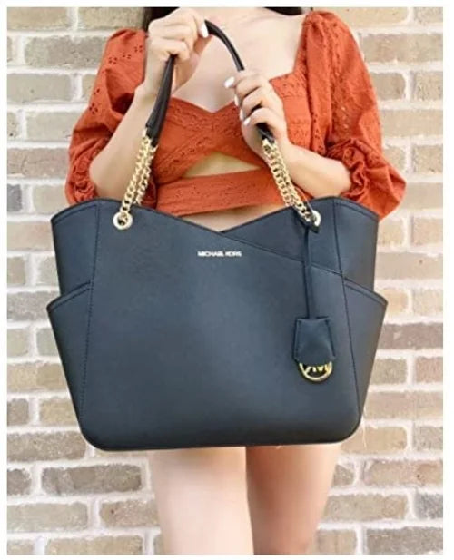 Black Saffiano Leather Tote S96232