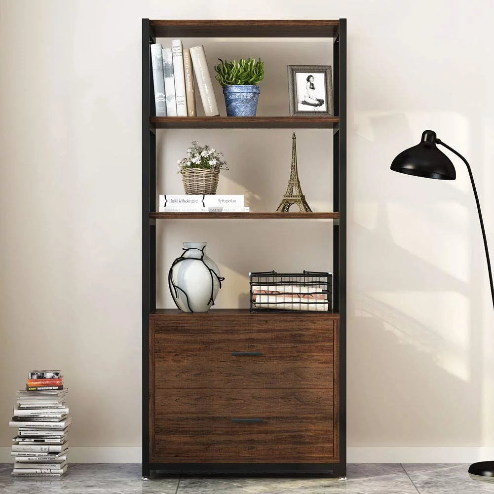 Bookcase with 2 Drawers T825200