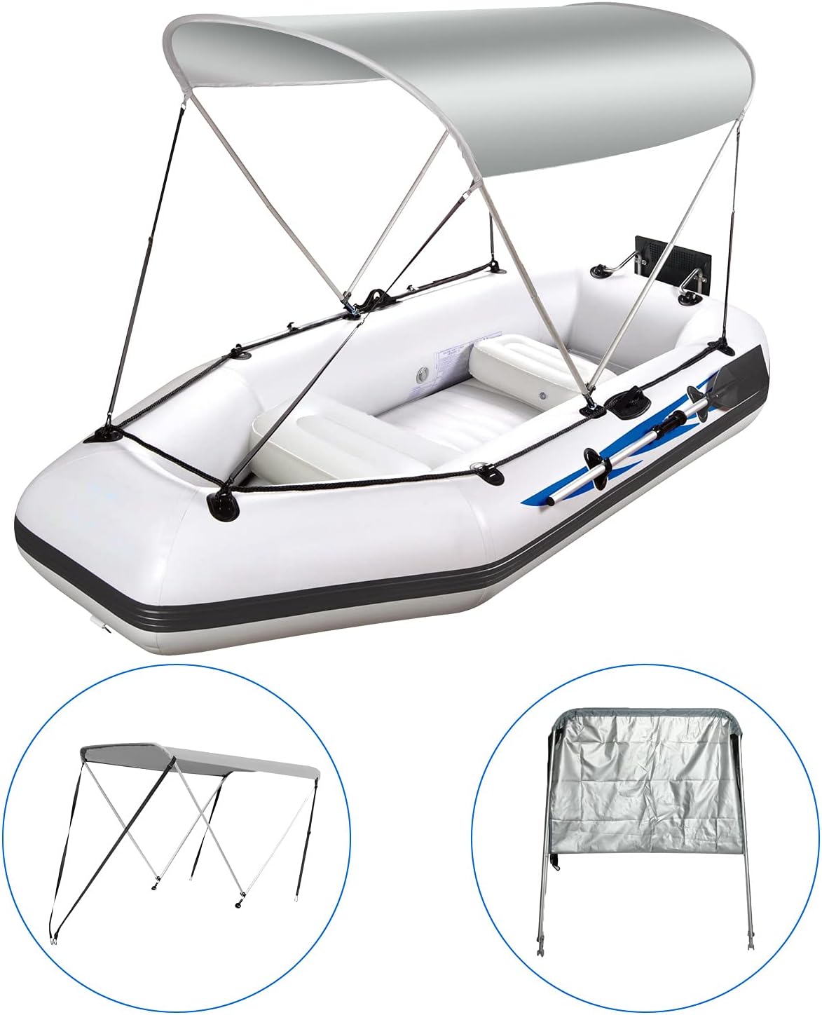 2 Bow Bimini Tops Boat Cover Pack of 2 B988