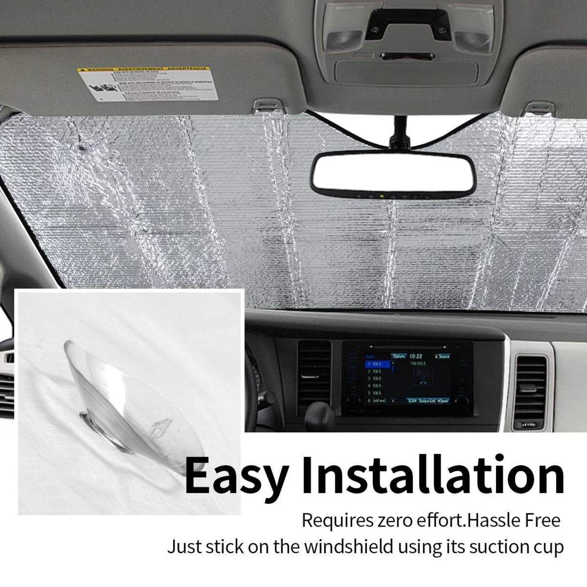Foldable Car Windshield Sun Shade T803