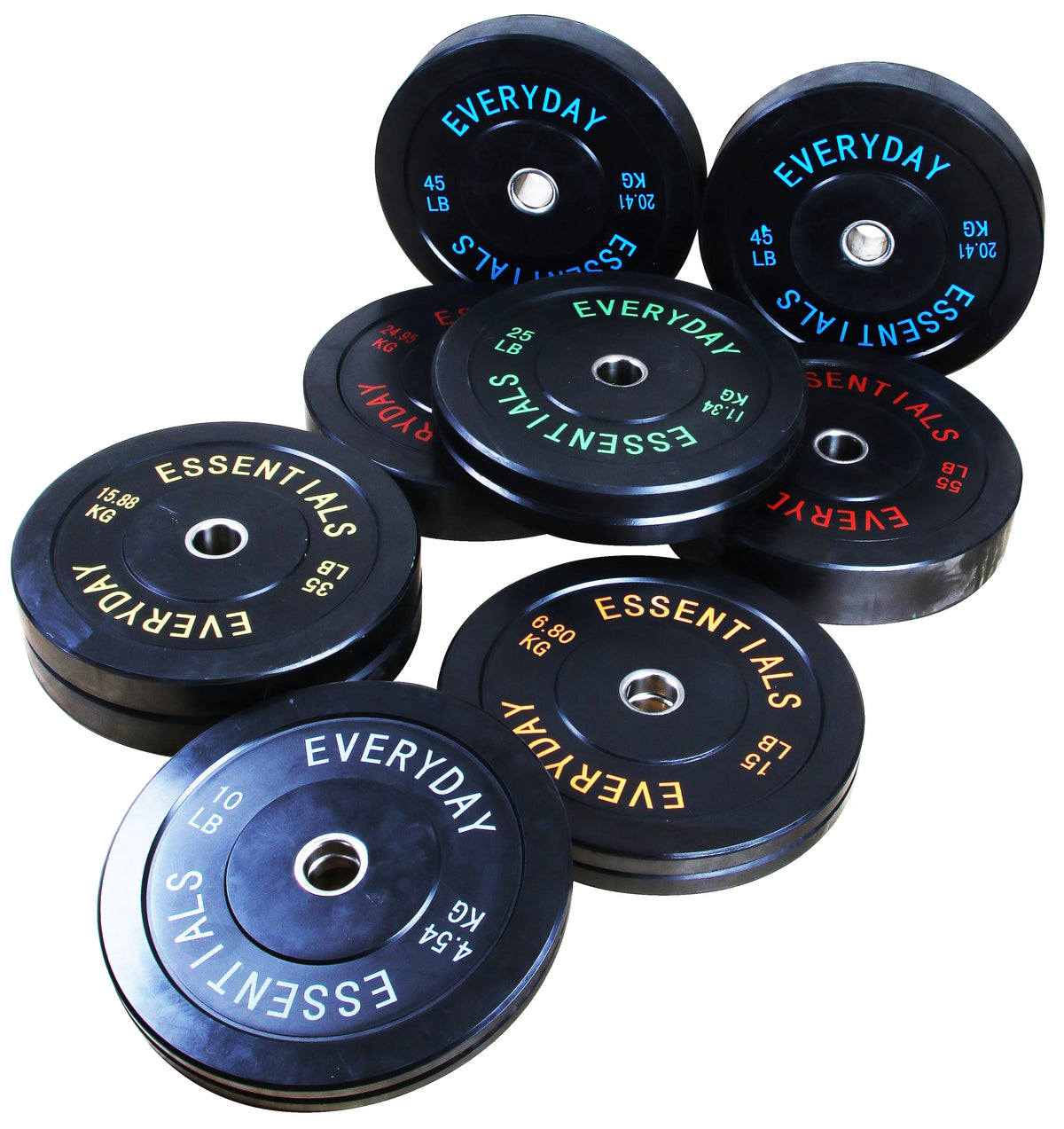 Black 10 lbs Bumper Plate with Steel Hub X866