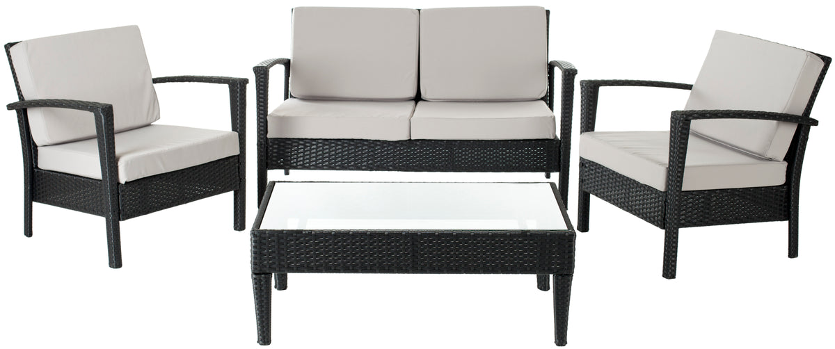 4 Piece Outdoor Set with Cushion W6708