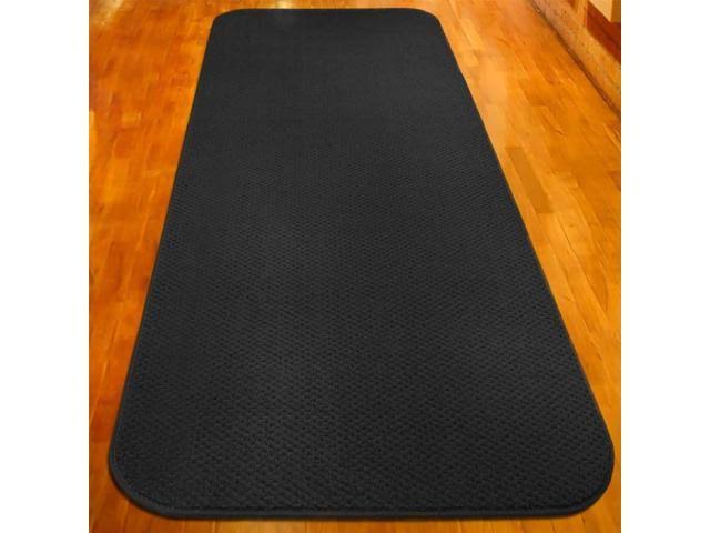 Black Skid-Resistant Carpet Runner W75673
