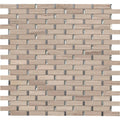 12 in. x 12 in. x 8 mm Glass Metal and Stone Mesh-Mounted Mosaic Tile N191