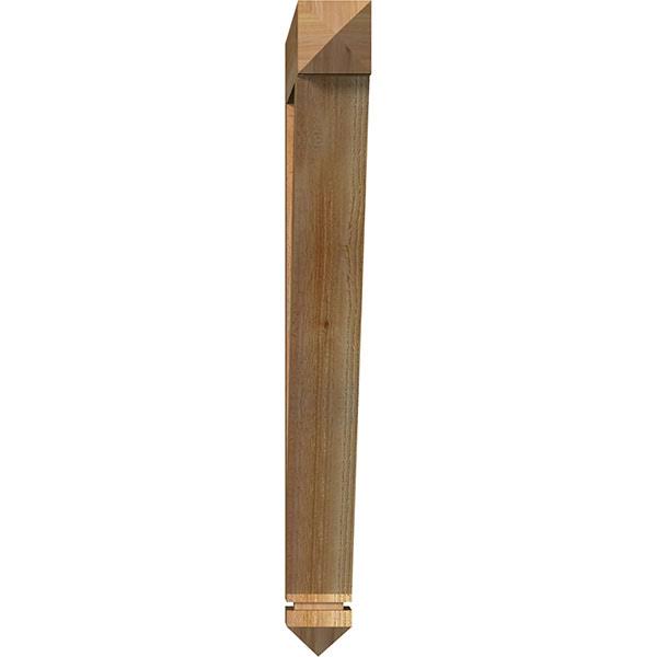 Traditional Arts & Crafts Rough Sawn Western Red Cedar Bracket P945543