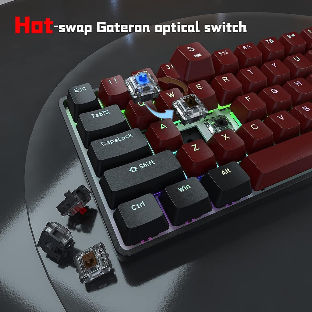60% Hot Swap RGB Mechanical Keyboard E126