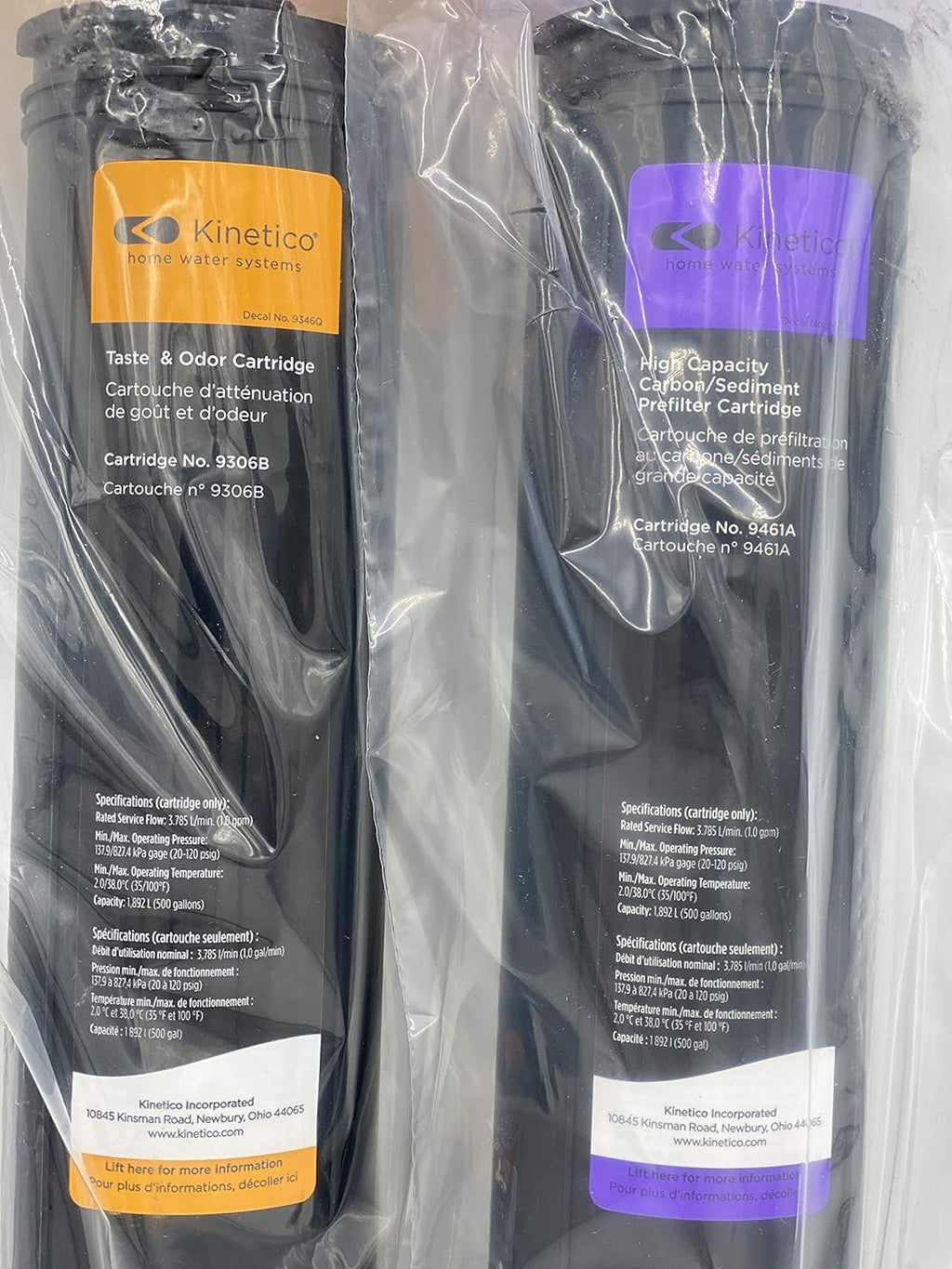 SET OF TASTE ODOR & CARBON SEDIMENT FILTER W57176