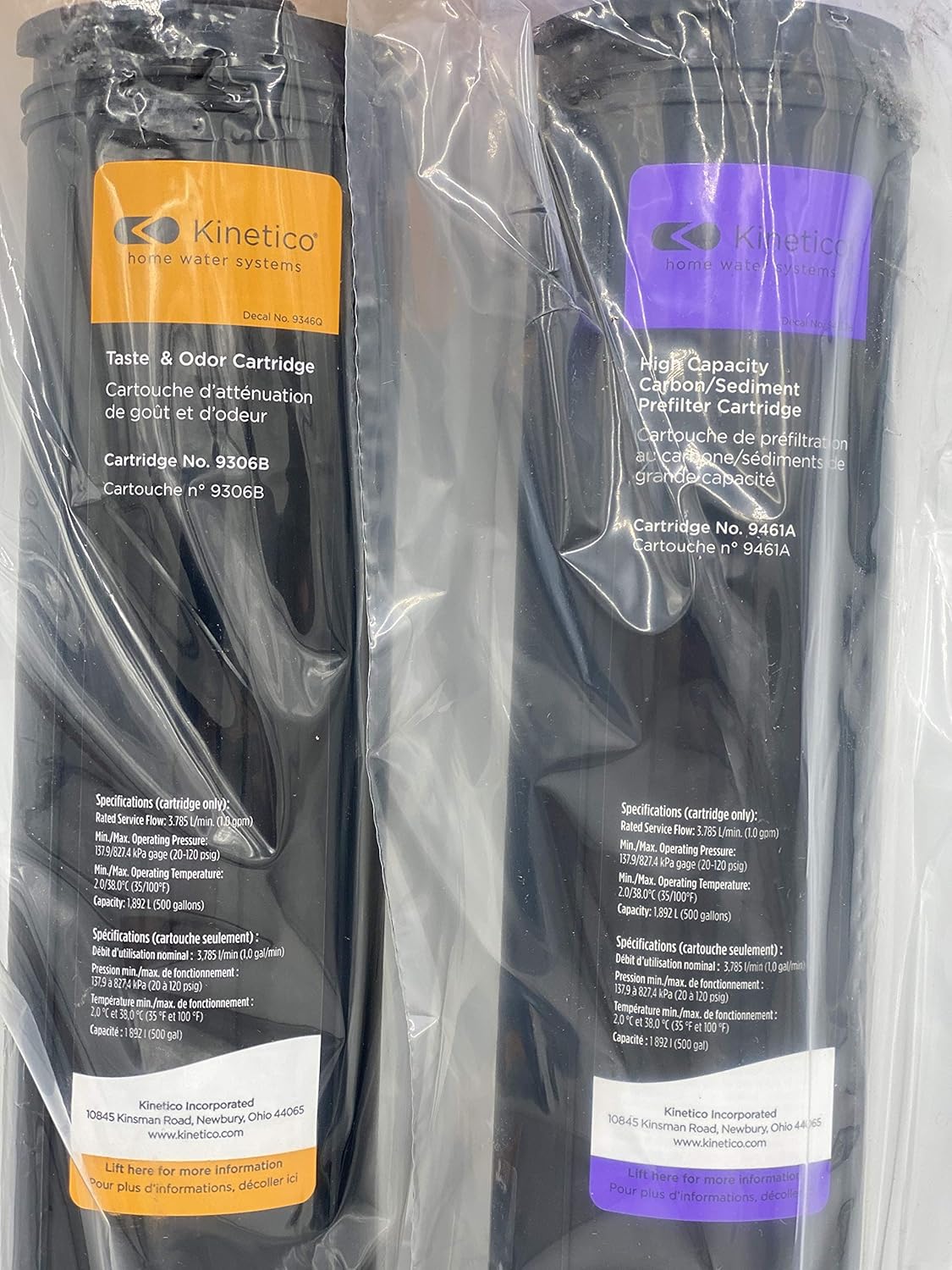 SET OF TASTE ODOR & CARBON SEDIMENT FILTER W57176