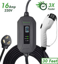 Portable Level 2 Electric Vehicle Charger, 30 Feet N6421