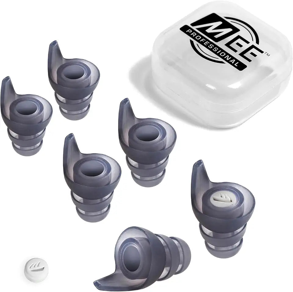 High Fidelity Filtered Earplugs 3 Sizes S/M/L Gray D9571