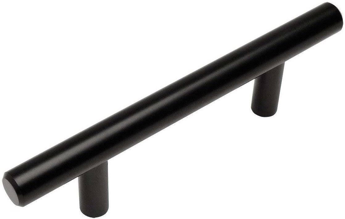 Flat Black Cabinet Hardware Bar Handle Pull 25 Pa Z68445
