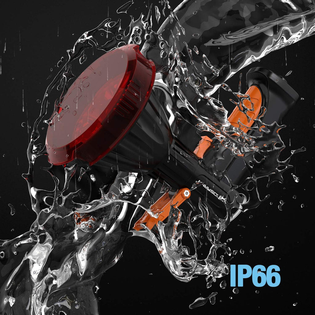 Rechargeable 4000 Lumen LED Spotlight with Detachable Red Light Filter V372
