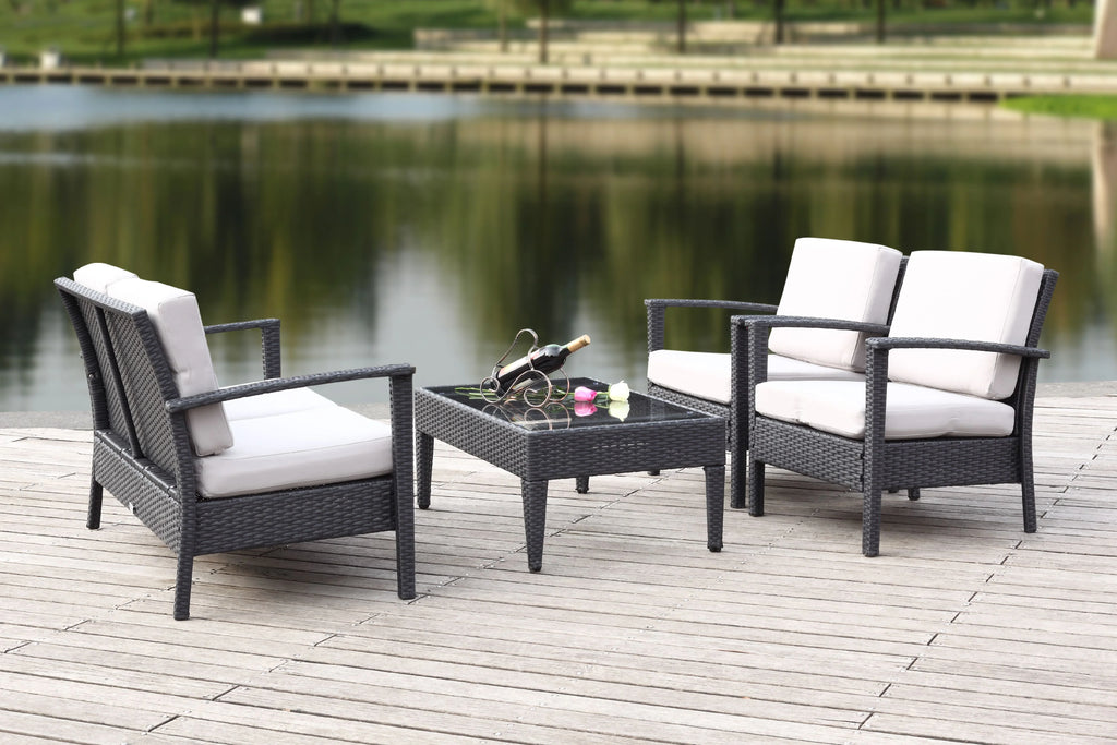4 Piece Outdoor Set with Cushion W6708