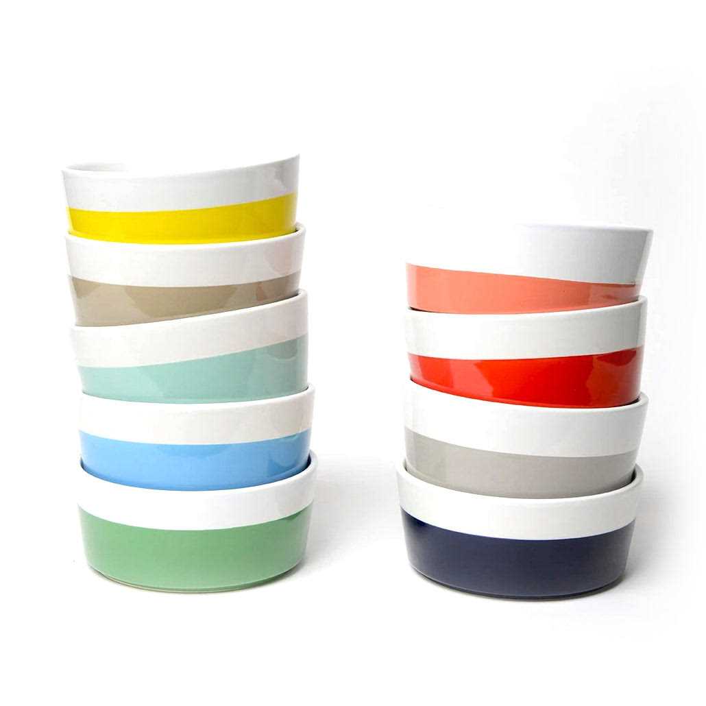 Ceramic Dog Bowl V474