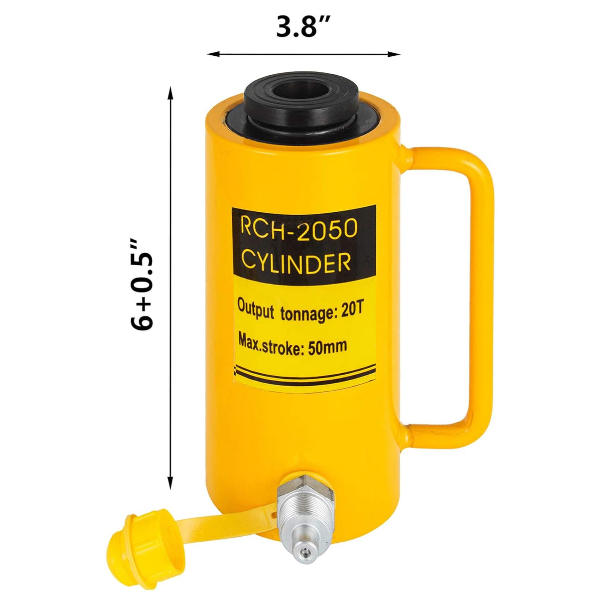 20T 2Inch Hollow Single Acting Hydraulic Ram Cylinder Q880195