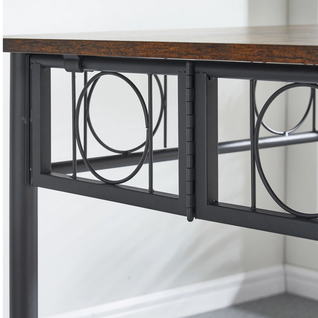 Iron Wood Square Table J602