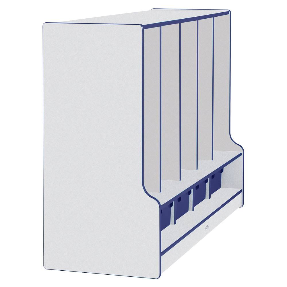 Blue 5 Section Coat Locker T828