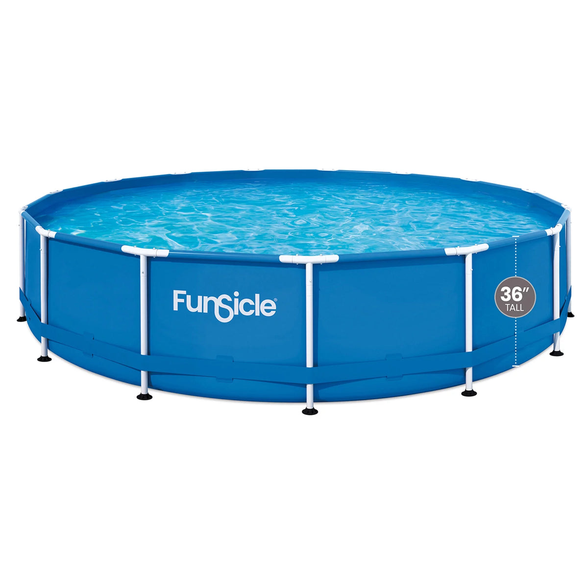 Round Frame Above Ground Swimming Pool Set V754429