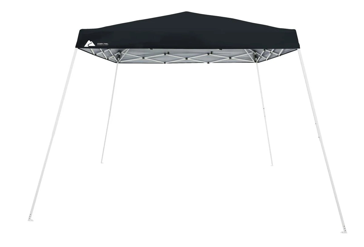 10'x10' Black Slant Leg Pop-up Canopy F874