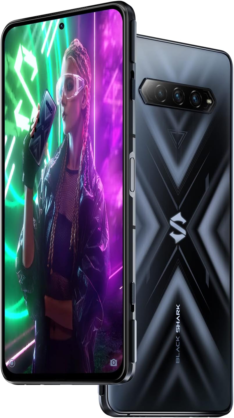 Black Shark 4 Unlocked 5G Gaming Phone 8+128GB 144Hz Snapdragon 870 Android Phone T81587