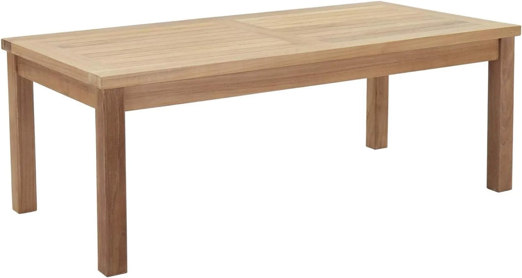 Teak Wood Outdoor Patio Coffee Table J4718