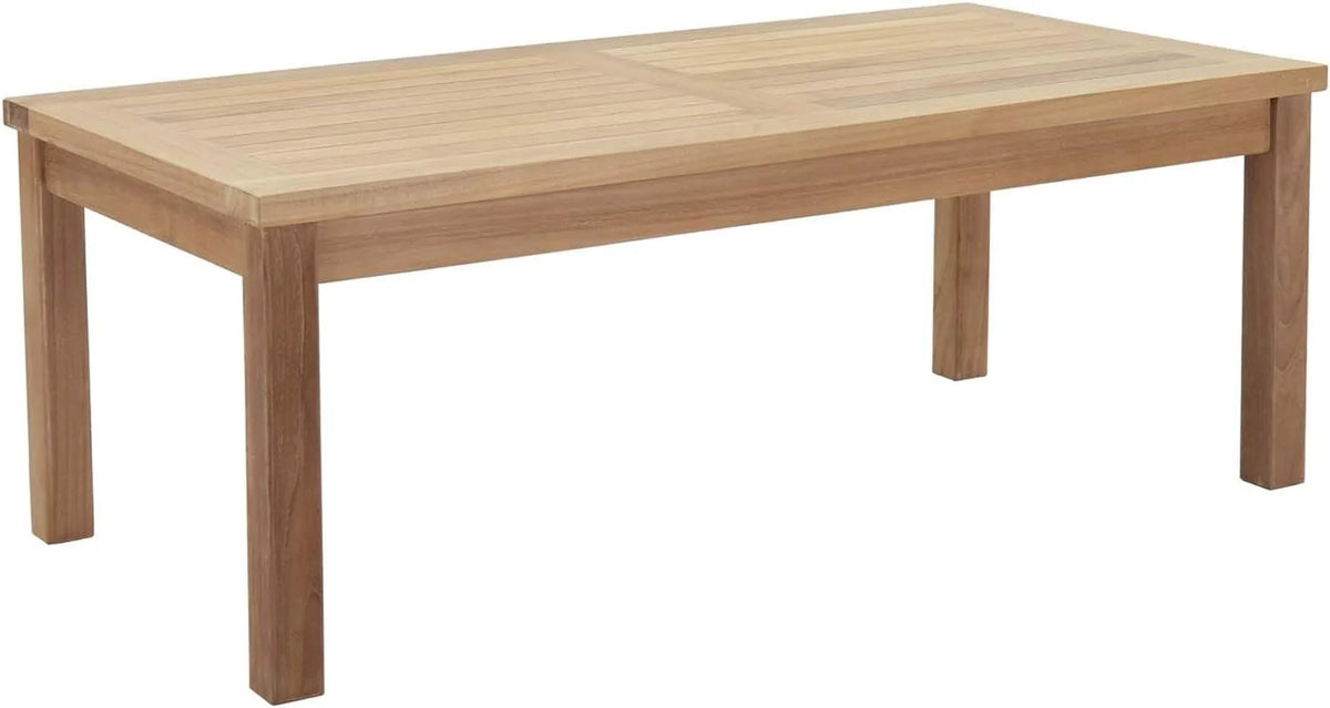 Teak Wood Outdoor Patio Coffee Table J4718