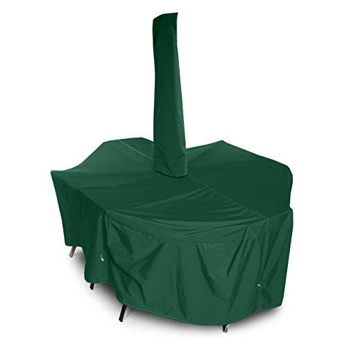 Green Weathermax Dining Set Cover with Hole R155