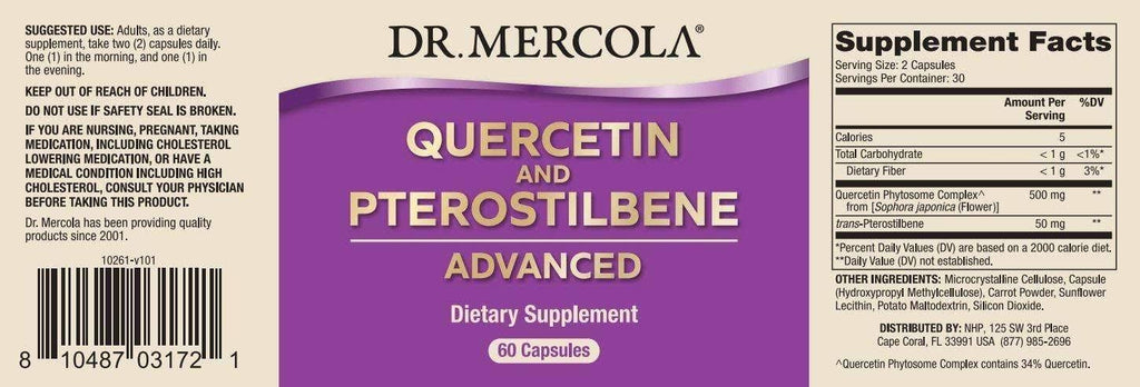 Quercetin and Pterostilbene Advanced L917068