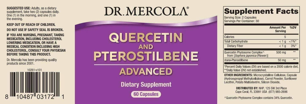 Quercetin and Pterostilbene Advanced L917068