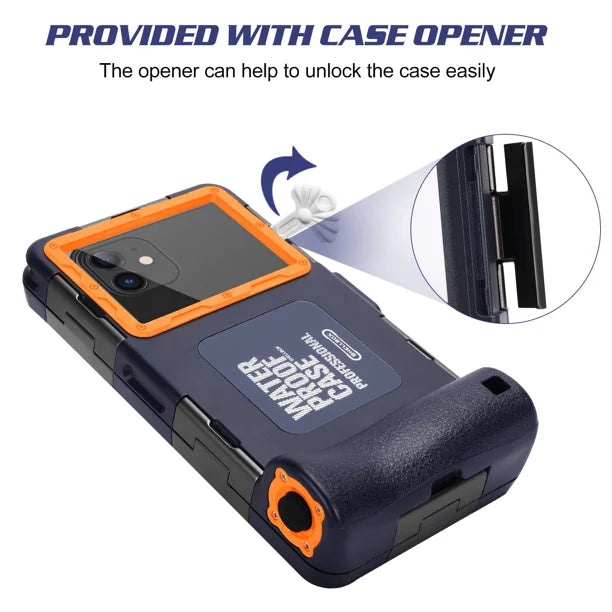 Waterproof Protective Case for Oppo A92 and Phones Up to 6.9 Inch with Lanyard M62175