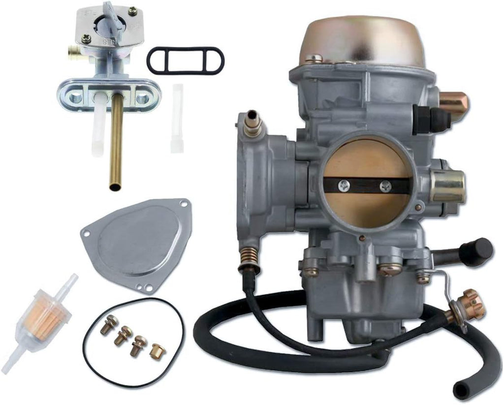 Carburetor Carb Kit with Fuel Switch Valve Petcock ATV Carb Pack of 2 Z830382
