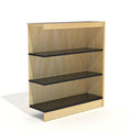 Single Face Bookcase Add-On Natural Oak W916533