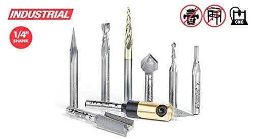 8-Pc CNC Router Bit Collection X791114