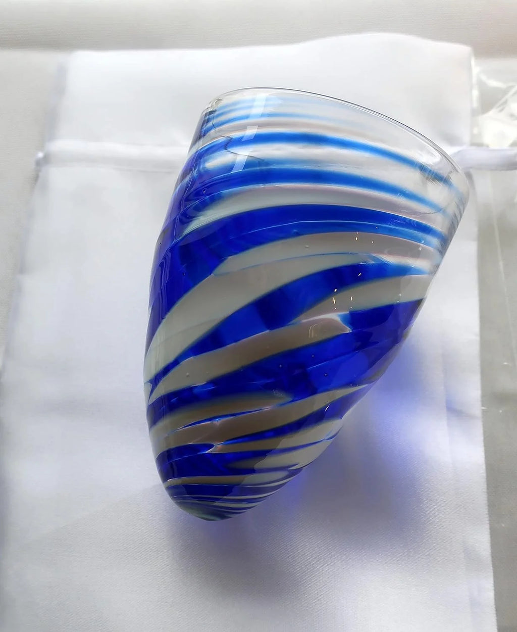 Jewish Wedding Glass To Break Cobalt White R871