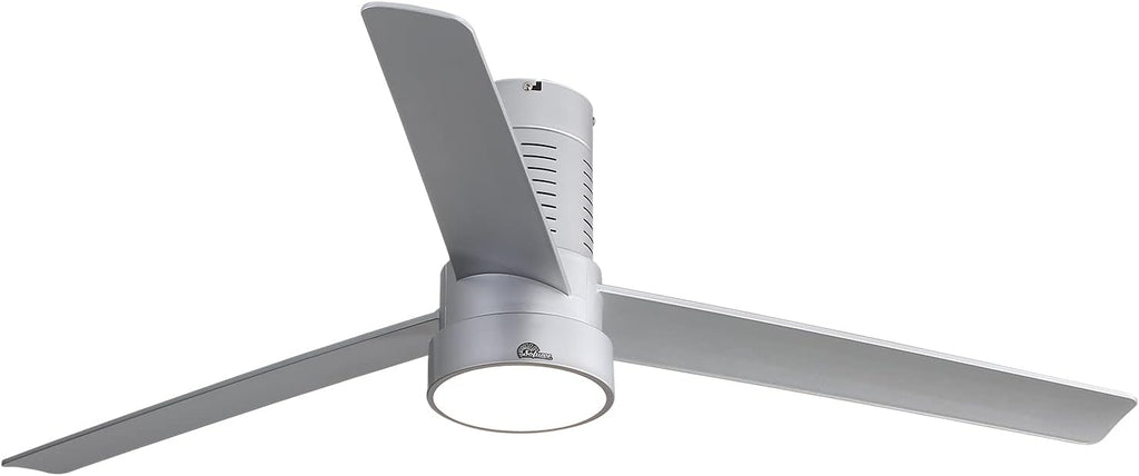 Low Profile Ceiling Fan With Lights 3 Carved Wood Fan Blade Remote Control Z510323