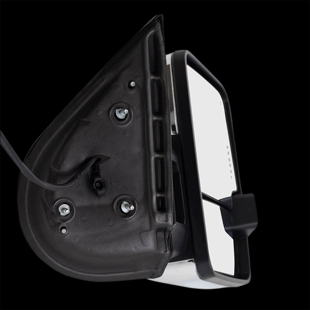 Power Heated Telescopic Towing Mirrors Chrome Cap B665