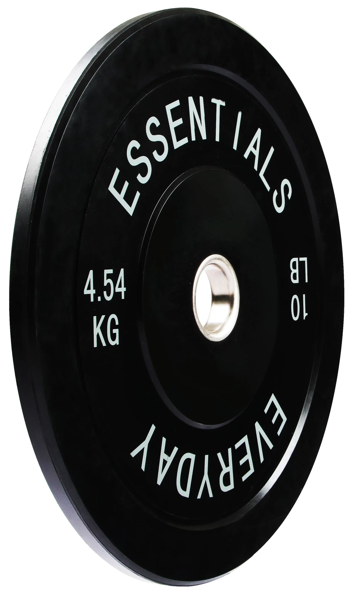Black 10 lbs Bumper Plate with Steel Hub X866