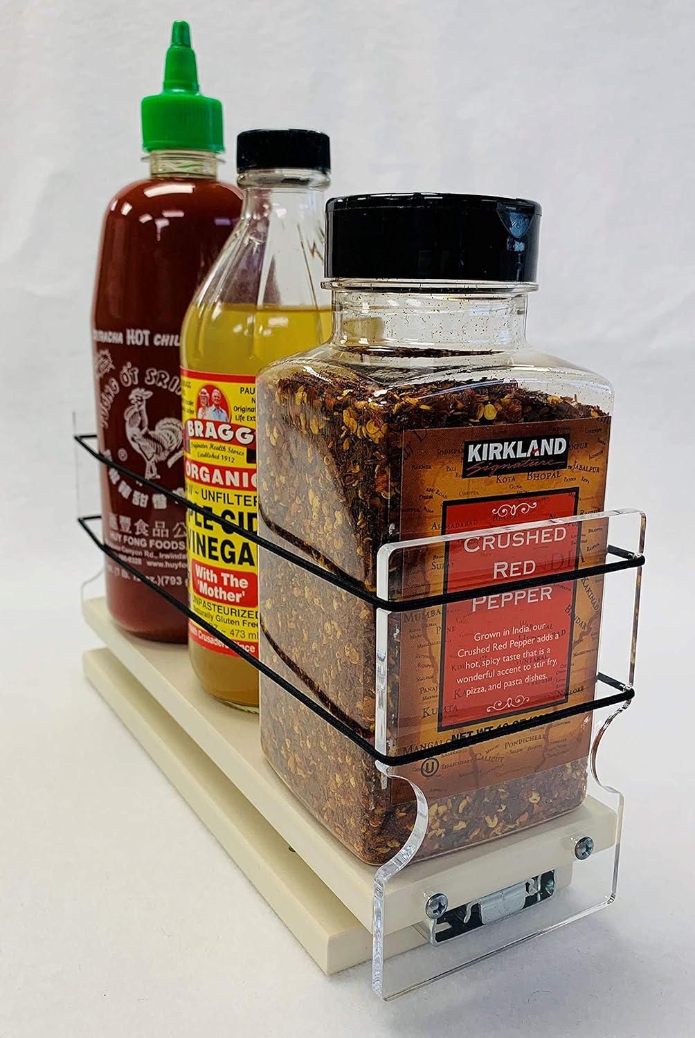 Spice Rack with Large Container Drawer O1139