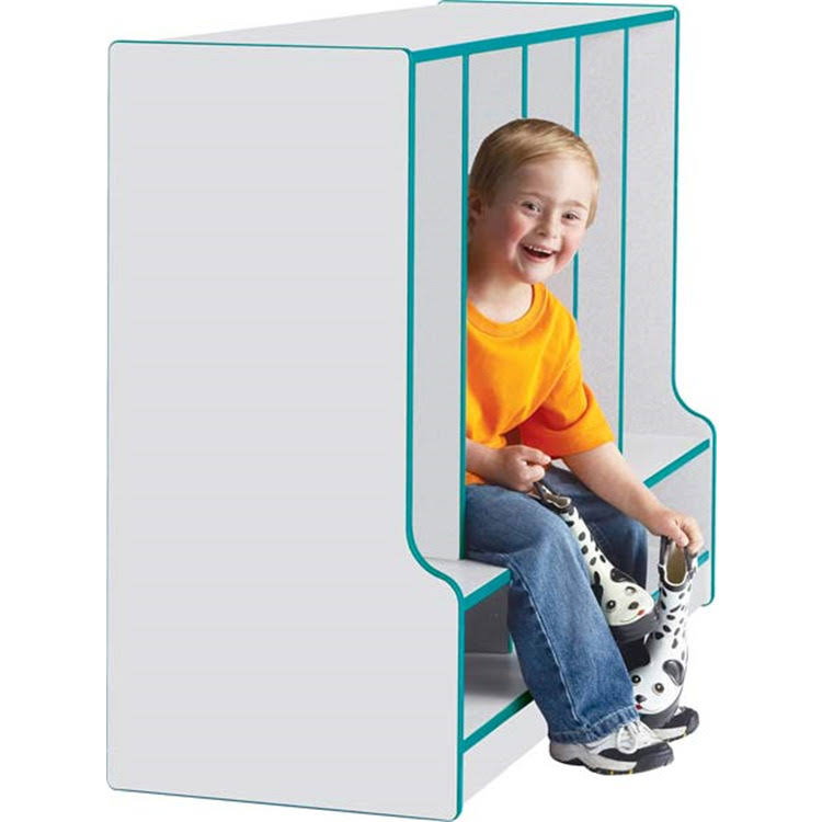 Blue 5 Section Coat Locker T828