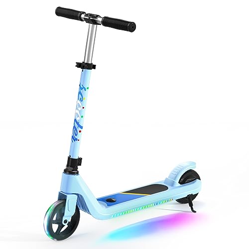 Electric Scooter for Kids Age 6-10 with Adjustable Speed and Height O3820