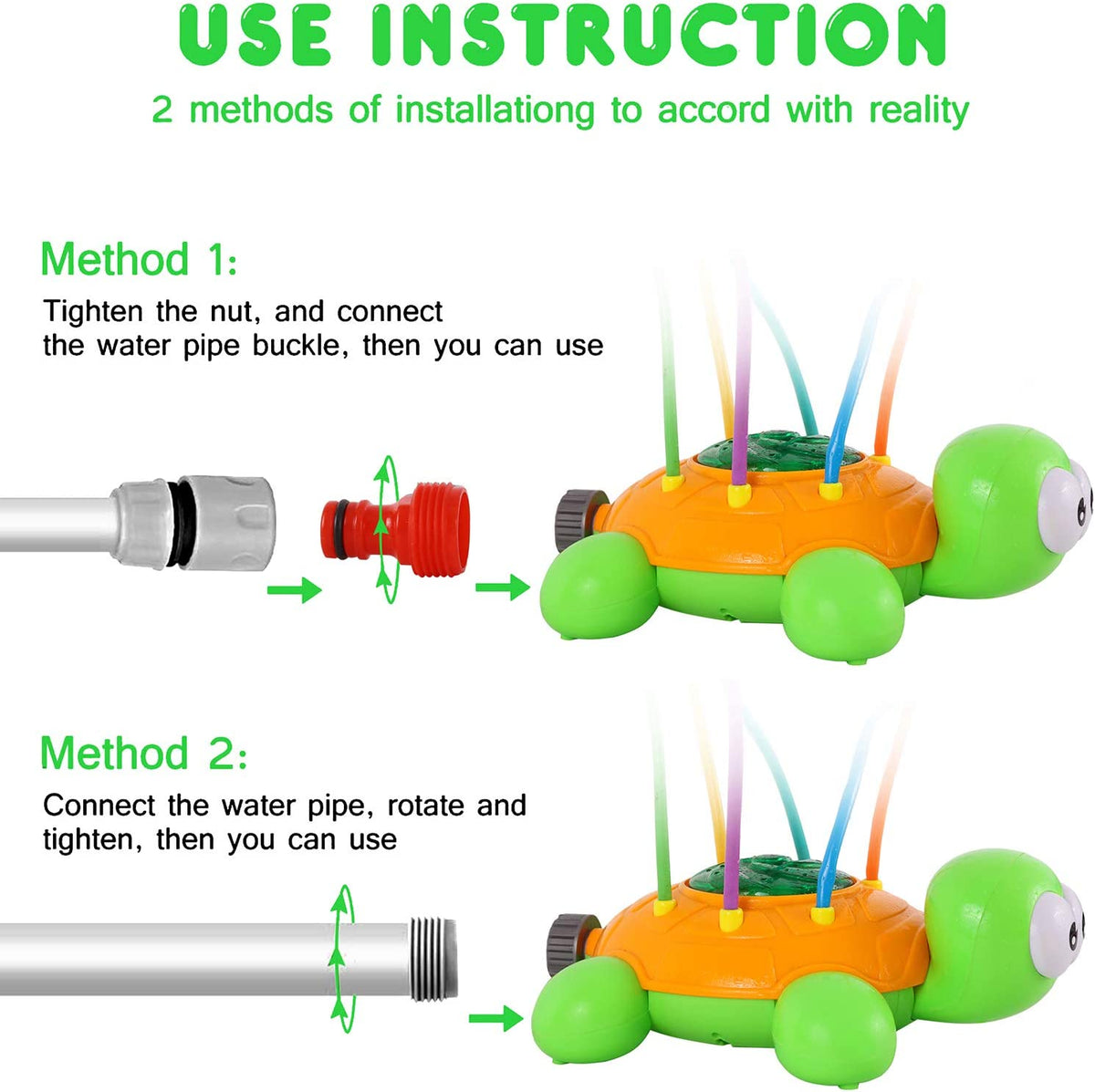 Outdoor Water Spray Sprinkler for Kids U71971