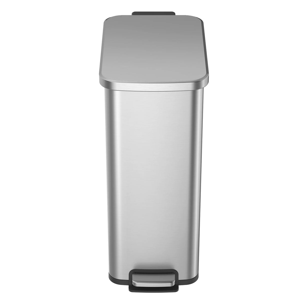 13.2 Gallon Stainless Steel Slim Step Trash Can R486253