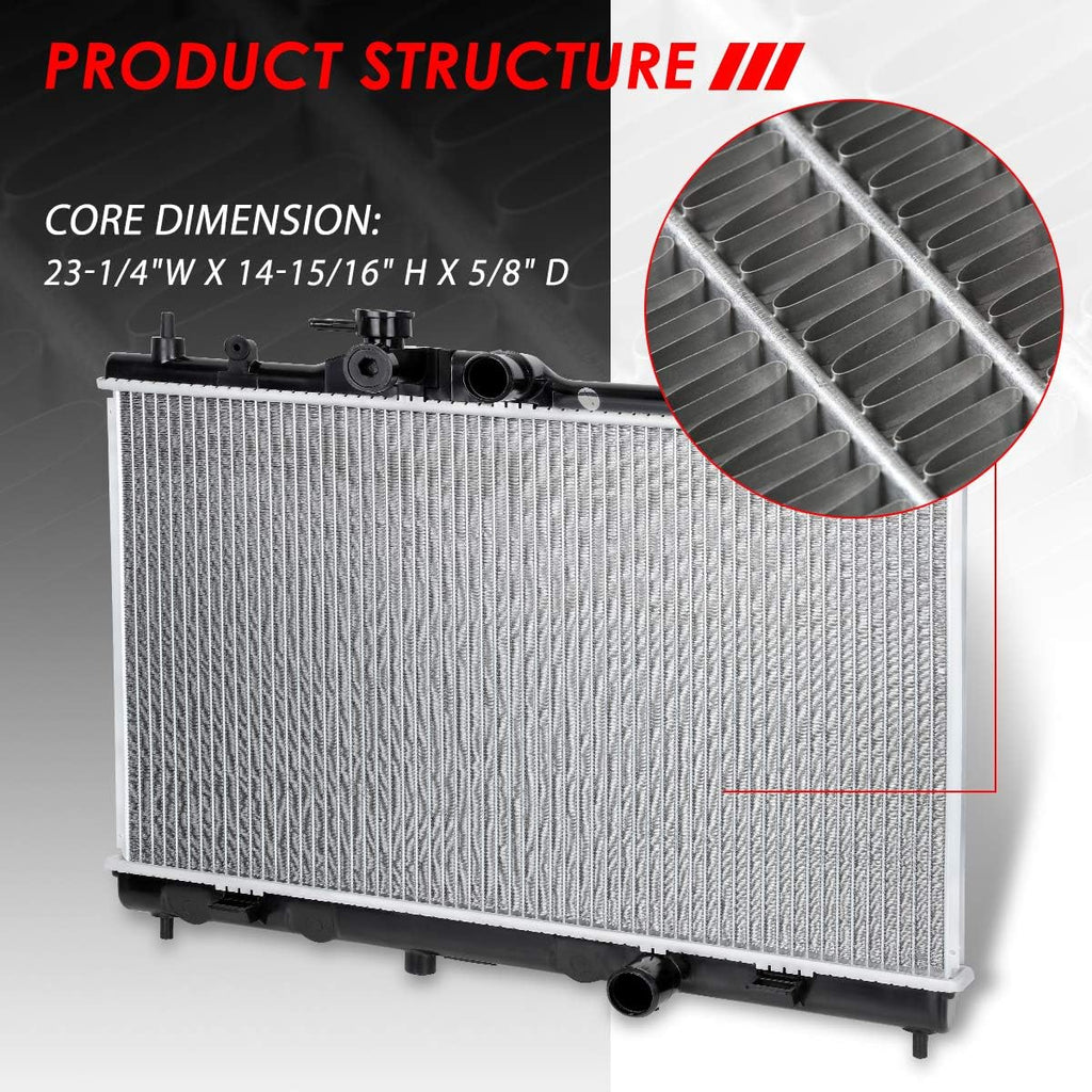 Aluminum Core Cooling Radiator Pack of 2 I159239