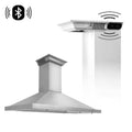 48 in. 400 CFM Ducted Wall Mount Range Hood in Stainless Steel H3062