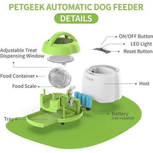 Automatic Pet Feeder Treat Dispenser Dog Toy A10523