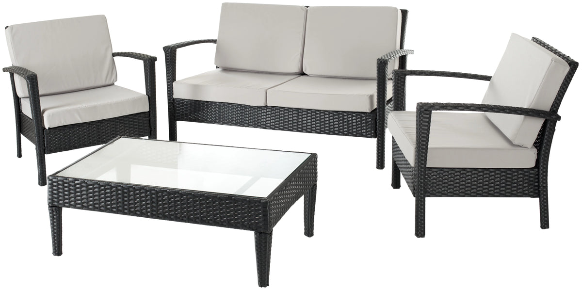 4 Piece Outdoor Set with Cushion W6708