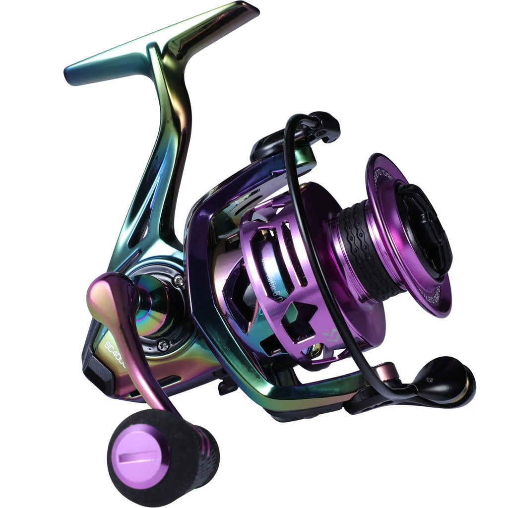 Multicolor Carbon Spinning Reel D5076