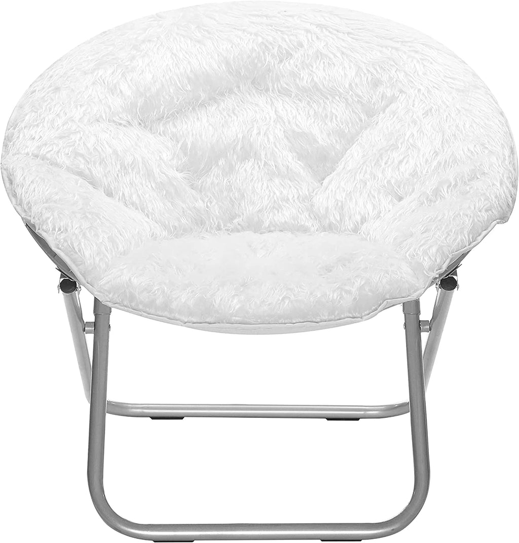 White Saucer Chair X689862